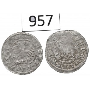 Alexander Jagellon, lot of Halfgroats without date, Vilnius