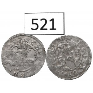 Alexander Jagellon, lot of Halfgroats without date, Vilnius