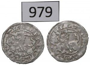 Alexander Jagellon, lot of Halfgroats without date, Vilnius
