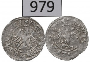 Alexander Jagellon, lot of Halfgroats without date, Vilnius