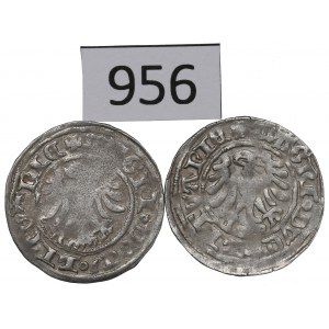 Alexander Jagellon, lot of Halfgroats without date, Vilnius