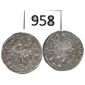 Alexander Jagellon, lot of Halfgroats without date, Vilnius