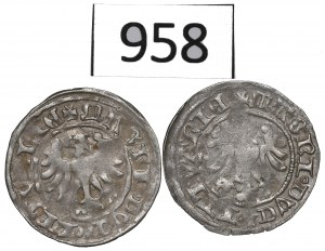 Alexander Jagellon, lot of Halfgroats without date, Vilnius