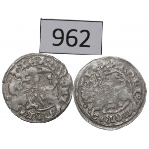 Alexander Jagellon, lot of Halfgroats without date, Vilnius