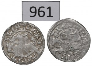 Alexander Jagellon, lot of Halfgroats without date, Vilnius