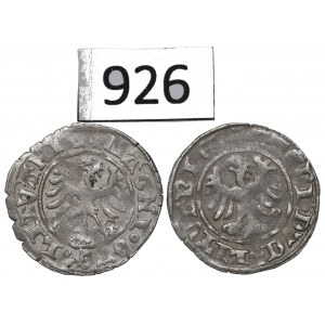 Alexander Jagellon, lot of Halfgroats without date, Vilnius