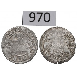 Alexander Jagellon, lot of Halfgroats without date, Vilnius