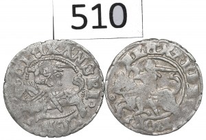 Alexander Jagellon, lot of Halfgroats without date, Vilnius