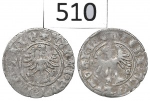 Alexander Jagellon, lot of Halfgroats without date, Vilnius