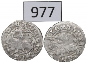 Alexander Jagellon, lot of Halfgroats without date, Vilnius