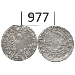 Alexander Jagellon, lot of Halfgroats without date, Vilnius