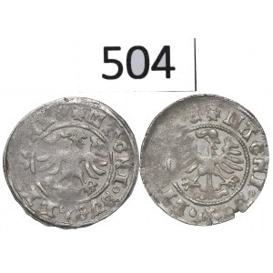 Alexander Jagellon, lot of Halfgroats without date, Vilnius