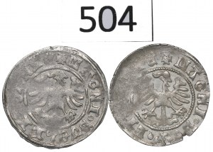 Alexander Jagellon, lot of Halfgroats without date, Vilnius
