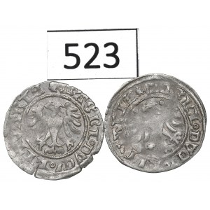 Alexander Jagellon, lot of Halfgroats without date, Vilnius