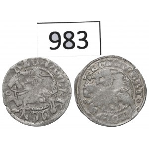Alexander Jagellon, lot of Halfgroats without date, Vilnius