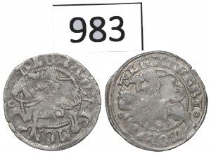 Alexander Jagellon, lot of Halfgroats without date, Vilnius