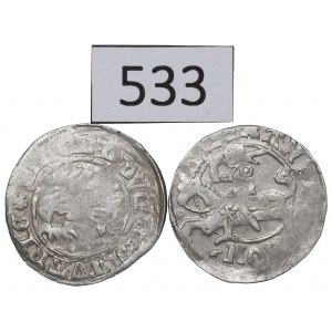 Alexander Jagellon, lot of Halfgroats without date, Vilnius