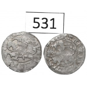 Alexander Jagellon, lot of Halfgroats without date, Vilnius