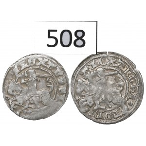 Alexander Jagellon, lot of Halfgroats without date, Vilnius