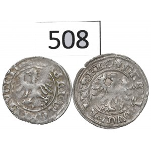 Alexander Jagellon, lot of Halfgroats without date, Vilnius