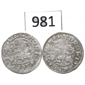 Alexander Jagellon, lot of Halfgroats without date, Vilnius