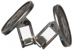 People's Republic of Poland, Warmet Warsaw cufflinks - Stryjeńska design