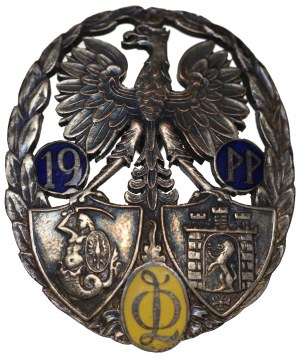 Badge of the 19th Infantry Regiment of the Relief of Lviv - copy
