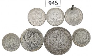 II RP, Set of 2-10 Gold Head of a Woman