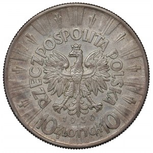 II Republic of Poland, 10 zloty 1936 Pilsudski