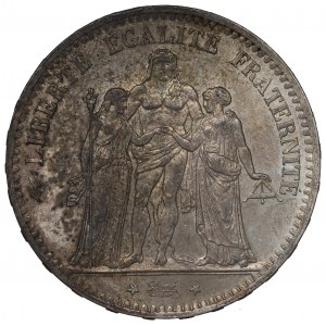 France, 5 francs 1877