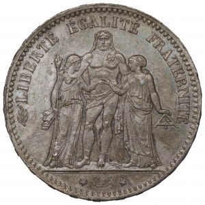 France, 5 francs 1875