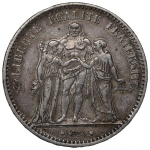 France, 5 francs 1875