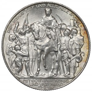 Germany, Preussen, 2 mark 1913 - 100 years of the victory over Napoleon