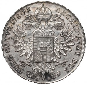 Austria, Marie Theresia, Thaler 1780 - restrike