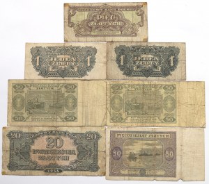 People's Republic of Poland, Set of 1-50 Gold