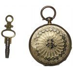 Pocket watch in 18kt gold