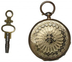 Pocket watch in 18kt gold
