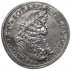 Śląsk pod panowaniem Habsburgów, Leopold, Talar 1683, Wrocław - kopia