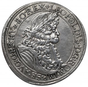 Silesia under Habsburg rule, Leopold, Thaler 1683, Wroclaw - copy