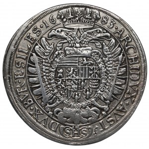 Śląsk pod panowaniem Habsburgów, Leopold, Talar 1683, Wrocław - kopia