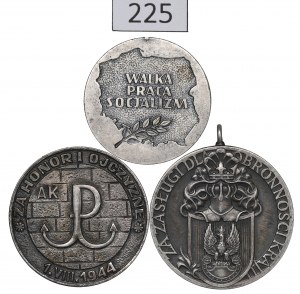 People's Republic of Poland and the Third Republic, Medal set and decorations