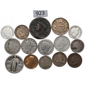 USA, Lot of minor coins