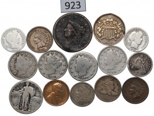 USA, Lot of minor coins