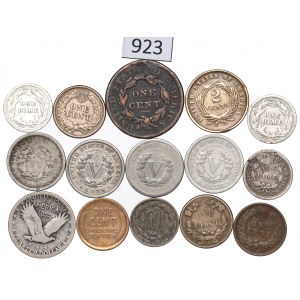USA, Lot of minor coins