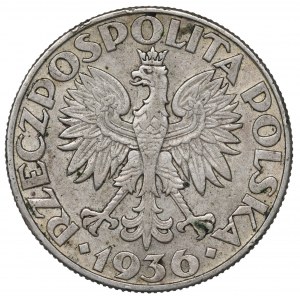 II Republic of Poland, 5 zloty 1936 Ship