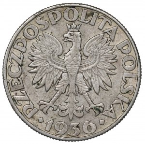 II Republic of Poland, 5 zloty 1936 Ship
