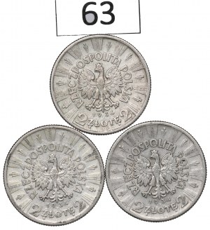 Second Republic, Set of 2 Gold 1934 Pilsudski