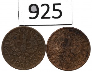 Second Republic, Set of 1 penny 1932-33