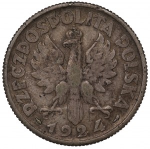 II Republic of Poland, 2 zloty 1924, Philadelphia