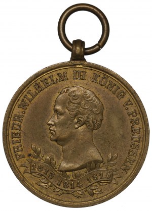 Germany, Prussia, Medal 50 years Napoleonic Wars